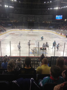 The Belfast Giants take on the Nottingham Panthers